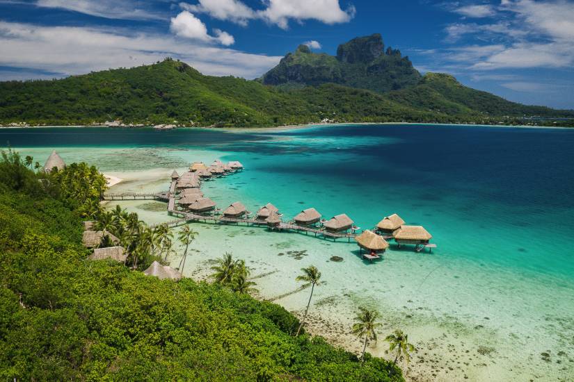 Photo - Polynésie Française - Vue du ciel - Bora Bora #254